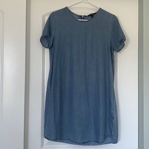 Women’s Express Denim Colored Dress Size Small